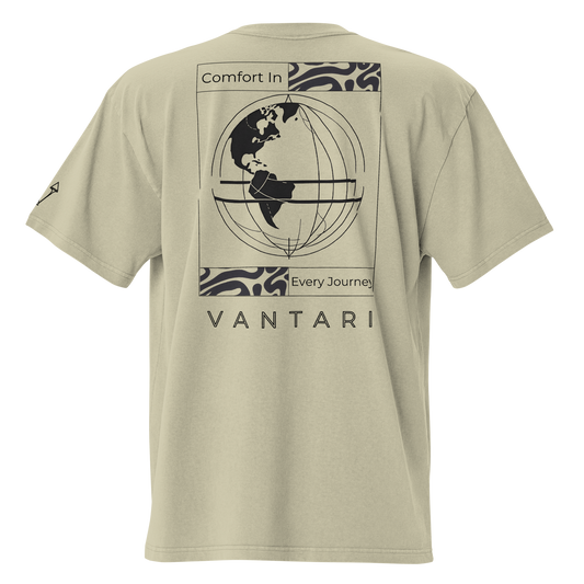 Comfort In Every Journey Tee Eucalyptus